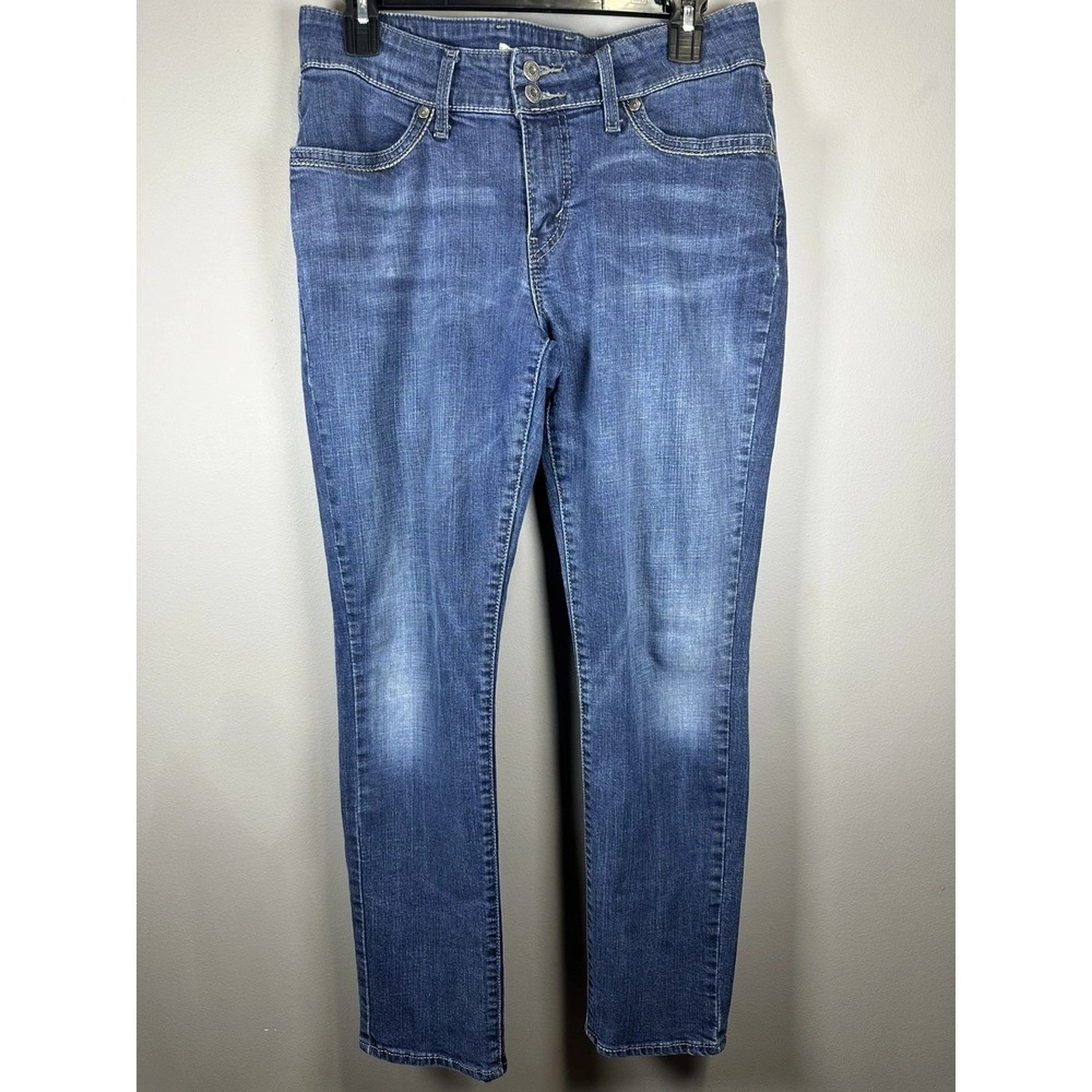 Levis 529 Jeans Womens 10M Blue Curvy Skinny Mid-Rise Classic Denim *30x29